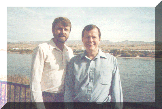 Steve and I at the river in Laughlin, Nevada.